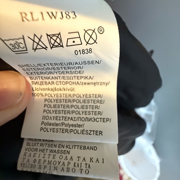 Rossignol Expert 10,000 Women's Hooded Ski Parka Sz M 19" PTP Goggle Bag & Clip - Picture 12 of 15